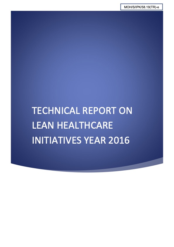 2016 Lean Technical Report