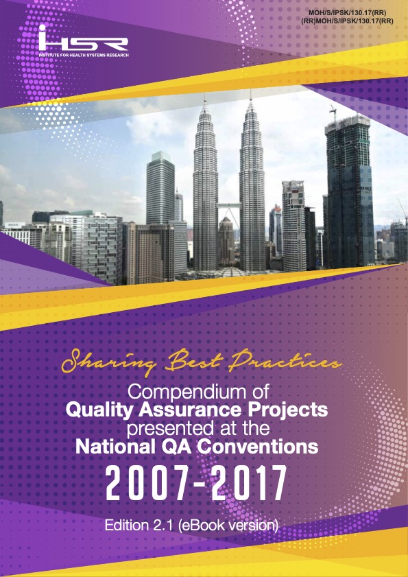 Compendium of Quality Assurance Projects 2007 2017
