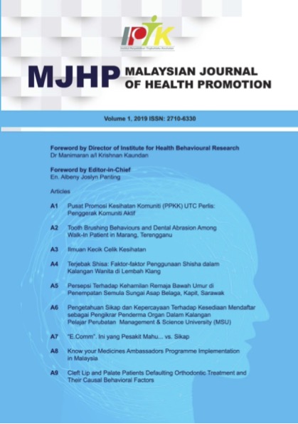 MJHPMalaysian Journal of Health Promotion Volume 1 2019